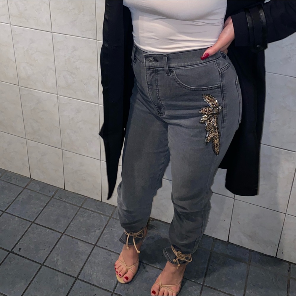 High-rise Express Jeans